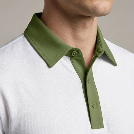 The Tournament Polo - Olive Green