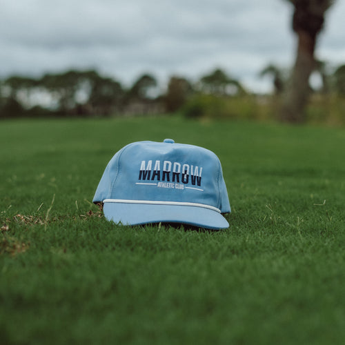 Marrow Block Rope Hat - Carolina Blue