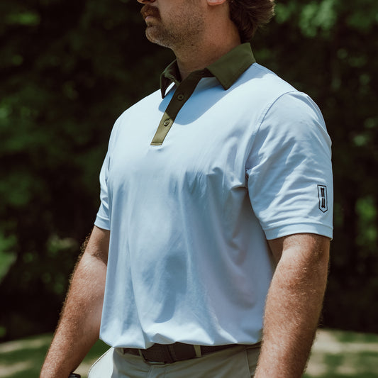The Tournament Polo - Olive Green